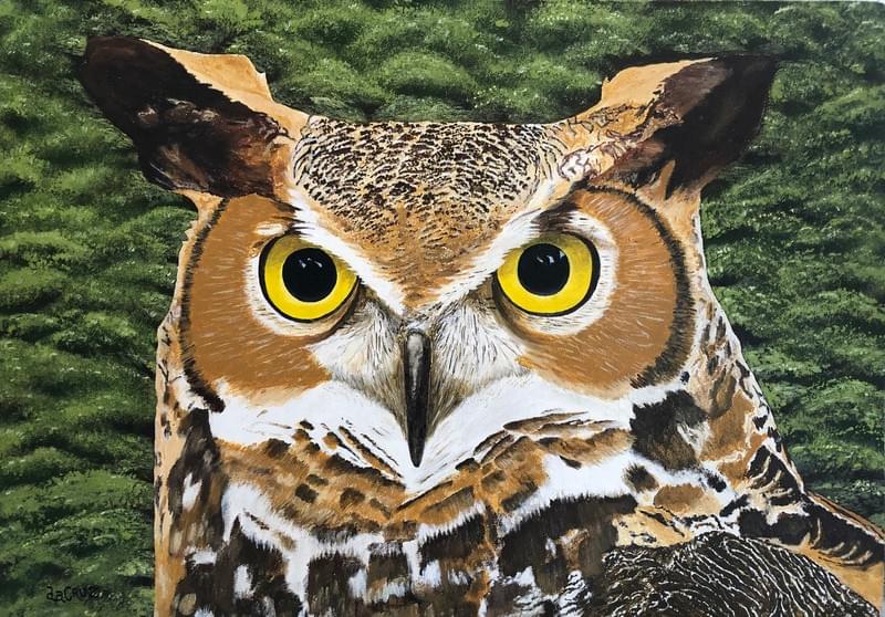 Quadro em acrílico – Acrílico sobre tela 60x40